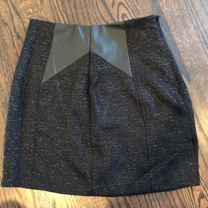 Black dress skirt